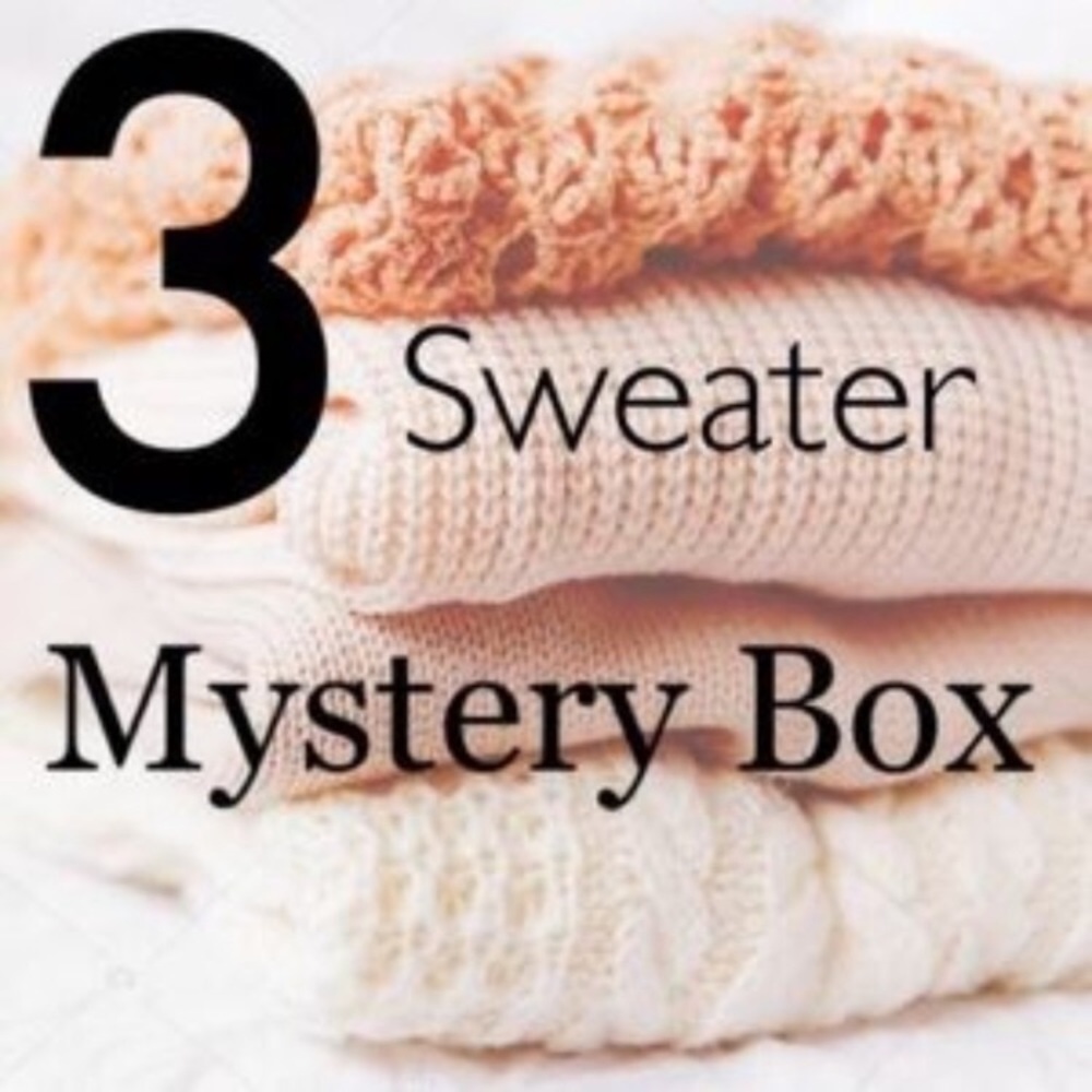 ✨EARTH TONE SWEATER MYSTERY BOX 📦✨NEW WITH TAGS